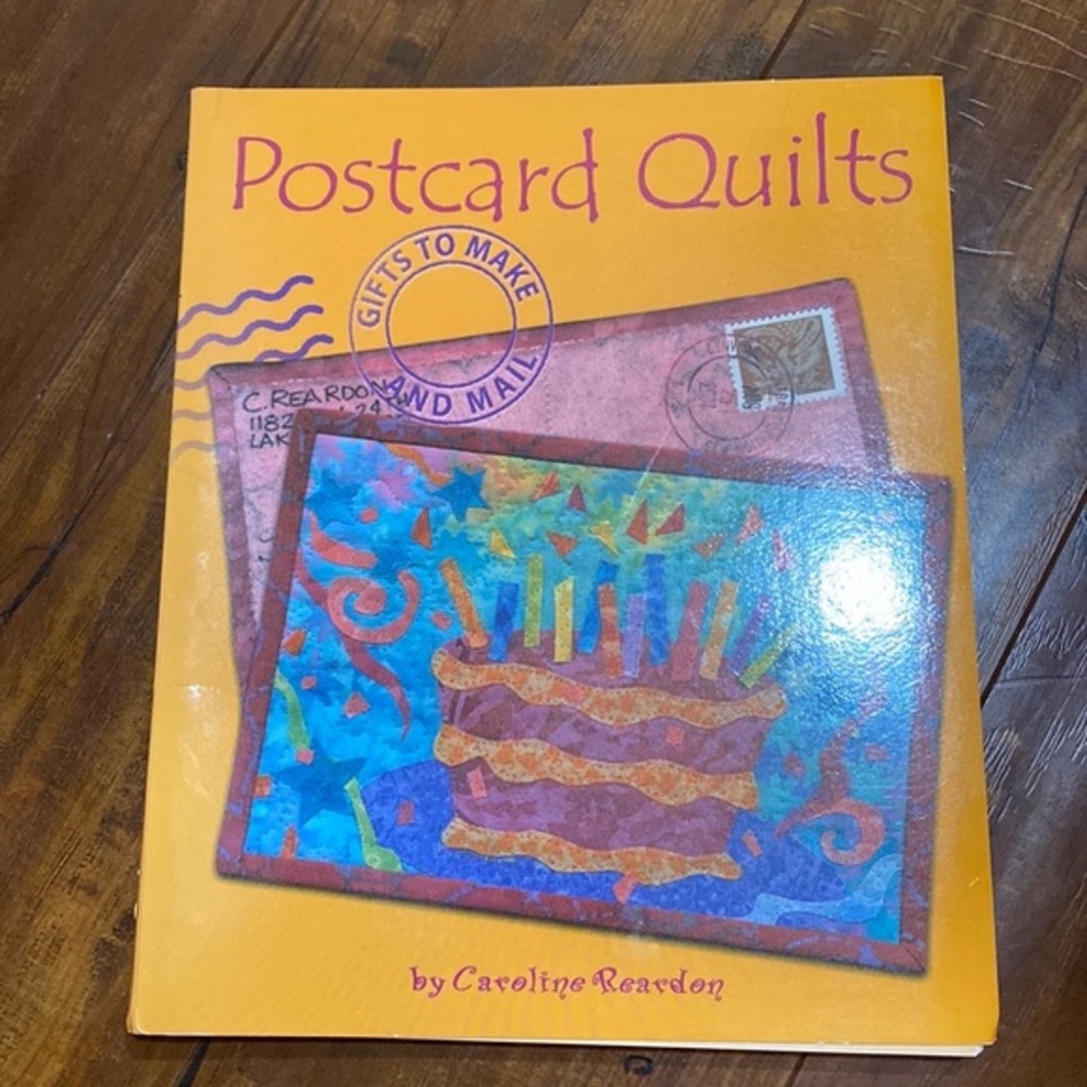 Postcard‎ Quilts Spiral bound book by Caroline Reardon